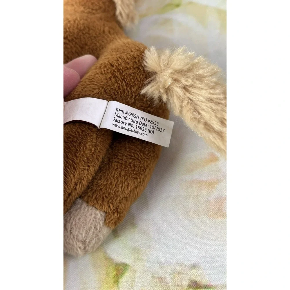 Douglas Pony Horse Cuddle Toys Plush #9985H Standing Stuffed Animal Brown 2017